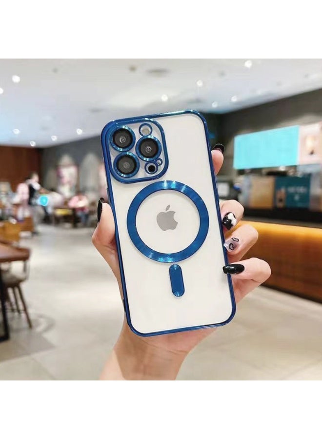 NIBEMINENT Protection Case With Magsafe For iPhone 16, Navy