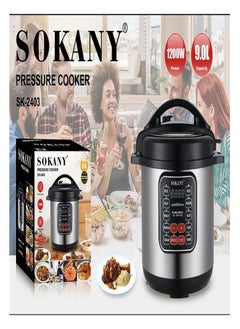 Pressure Cooker With Touch Screen9L - 1200W