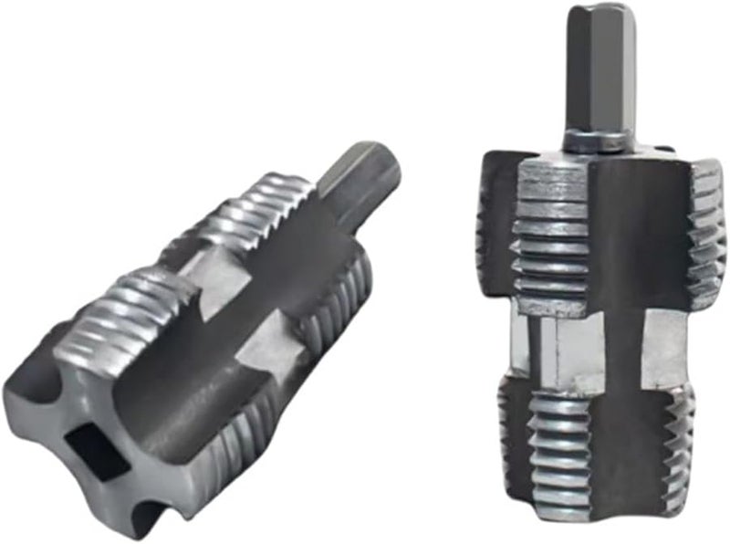 1 2 بوصة 3 4 بوصة أنابيب PVC صنبور فولاذي قاطع الخيوط لأنابيب المياه فاتح الخيوط الداخلية - Image 4