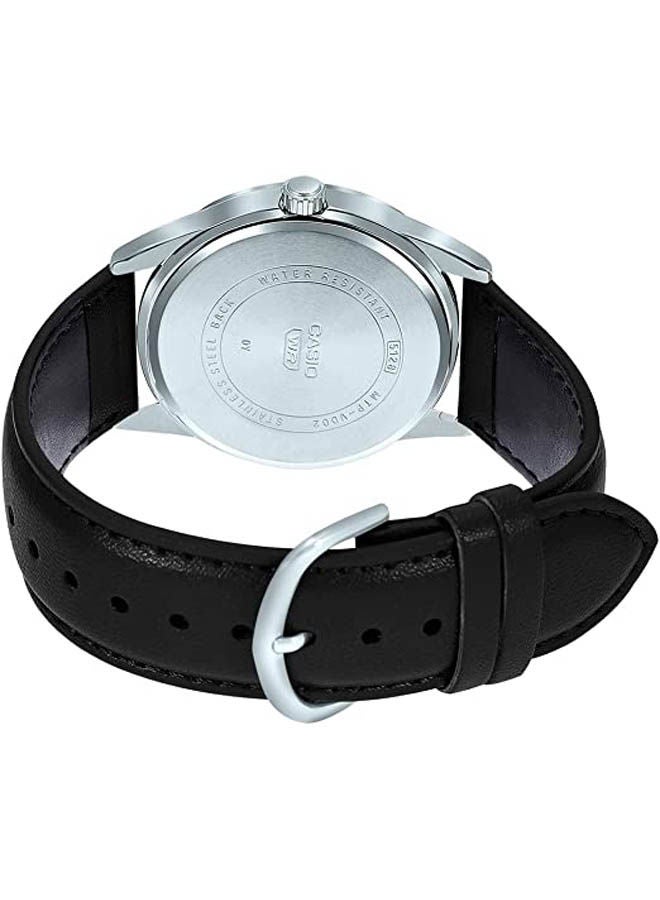 كاسيو ساعة يد من جلد بعقارب MTP-VD02L-1EUDF - Image 2