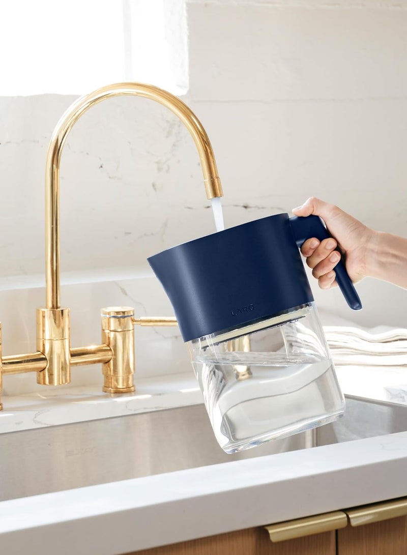 لارك قارورة فلتر مياه لارك بيور فيس . لتر   أكواب - أزرق - Image 4