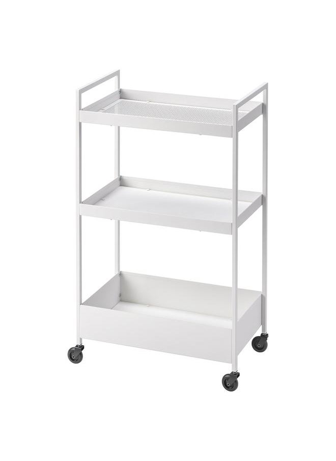Generic Trolley, white, 50.5x30x83 cm  - Image 1