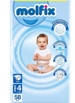 58-Piece Maxi Comfortfix Diapers 3D Jumbo Promo Pack Size 4 (7 - 18 Kgs) - pzsku/Z7D4E7CAC4986AFFBCDECZ/45/_/1705145849/81673ac2-44e8-48bf-b0f9-e9e19d2db80d