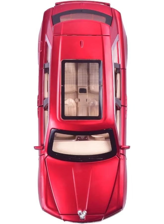 رويس سيارة كولينان 2022 كبيرة الحجم مصنوعة من المعدن المصبوب بمقياس 1:22، مزودة بستة أبواب قابلة للفتح، وآلية سحب للخلف، ومصابيح أمامية وخلفية عاملة. - Image 3