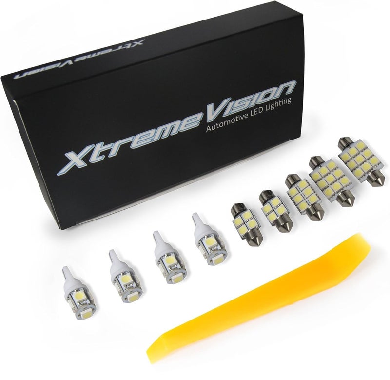 XtremeVision Interior LED for BMW Z4 E89 20092017 8 Pieces Cool White Interior LED Kit  Installation Tool