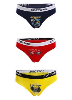 Bundle Of Three Bikini Printed for Boys
