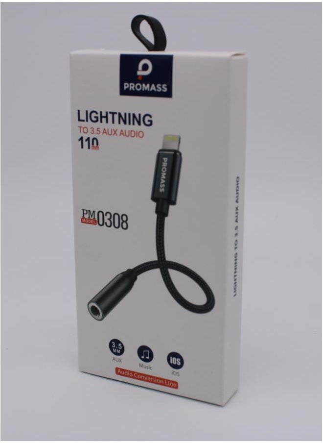 PROMASS - Unleashing Electrifying Audio Experiences with our Lightning to 3.5mm AUX Audio Cable - Image 1