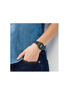 CASIO Casio Unisex Grey Dial Resin Band Watch F-91WM-3ADF, Digital  - Image 4
