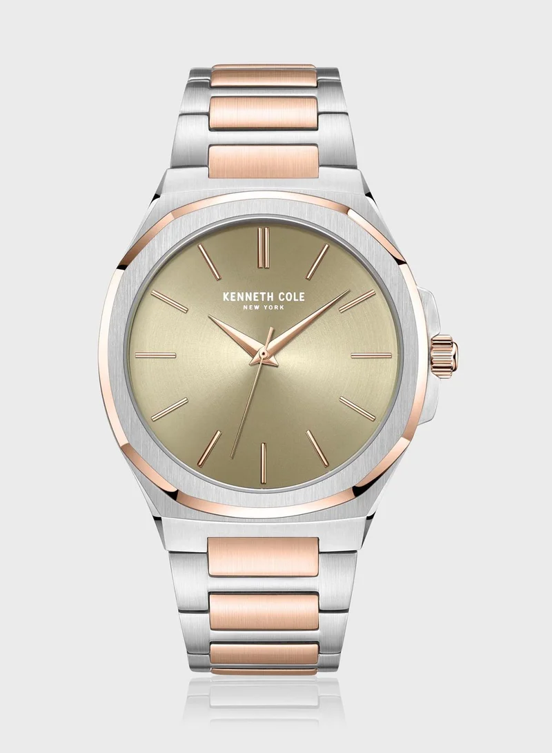 Kenneth Cole Stainless Steel Analog Watch