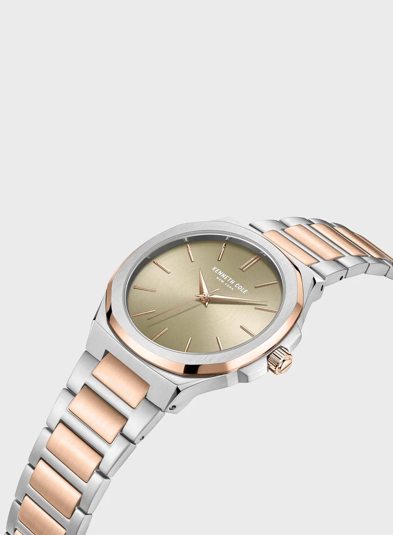 Kenneth Cole Stainless Steel Analog Watch