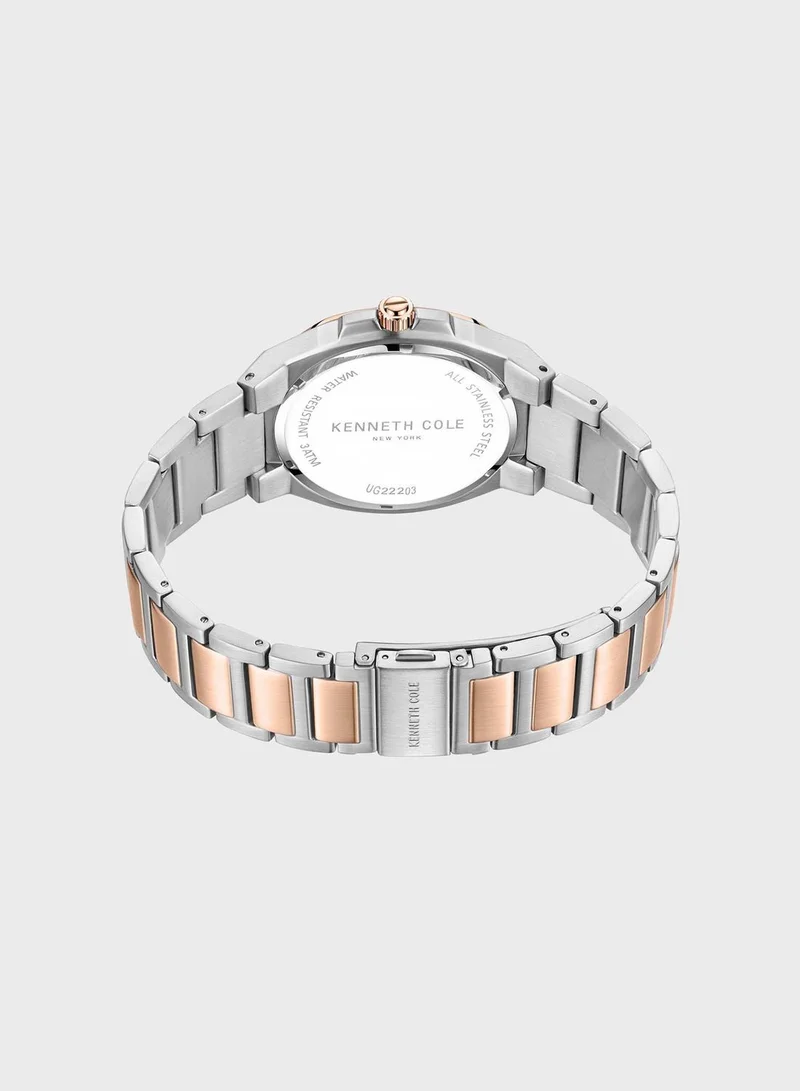 Kenneth Cole Stainless Steel Analog Watch