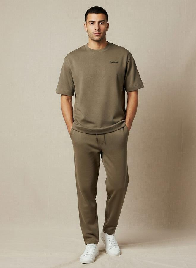 Emperor Men Regular Fit Crew Neck Short Sleeves T-shirt - Image 2