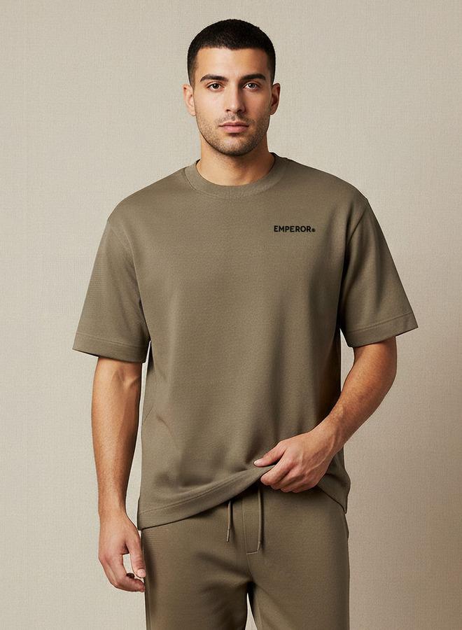 Emperor Men Regular Fit Crew Neck Short Sleeves T-shirt - Image 1