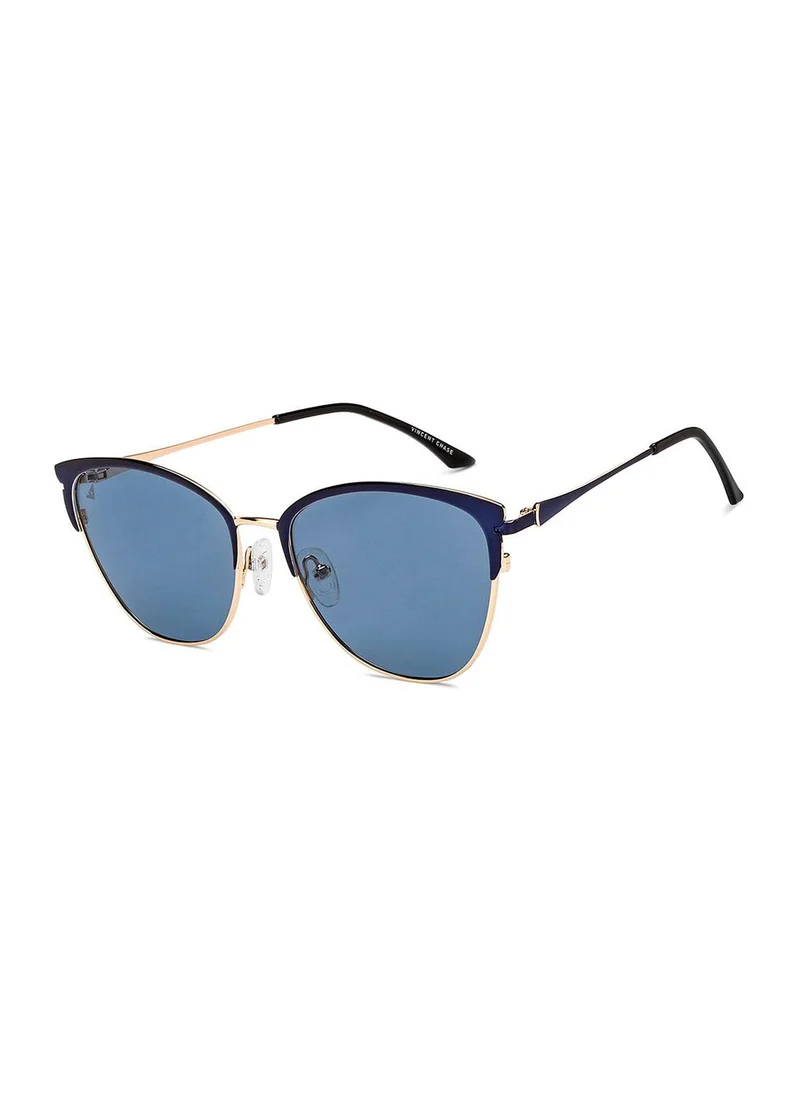 VINCENT CHASE Women's Women's Polarized Cat Eye Sunglasses - VC S15867 - Lens Size: 55 Mm