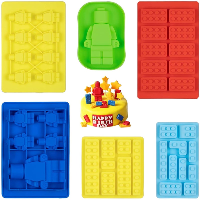 INKU Chocolate brick Candy Silicone Mold 6