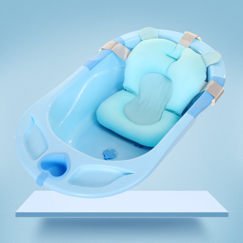 Haoyidian Large Baby Bathtub Children'S Bath Basin Baby Bath Tub Bath Basin Sitz Bath Bed Combination - Image 1