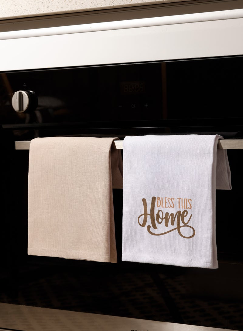 Words Co. Bless this home towel set - Image 2