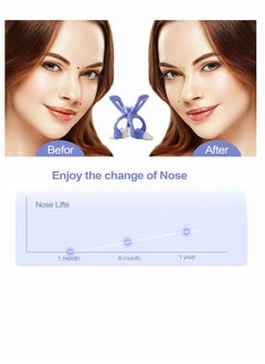 KASTWAVE Nose Up Lifting Clips, 3Pcs Lift Shaping Clip Shaper Kit for Bridge Straightening Correction Higher Set Face Beauty Tool  - Image 2