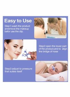 KASTWAVE Nose Up Lifting Clips, 3Pcs Lift Shaping Clip Shaper Kit for Bridge Straightening Correction Higher Set Face Beauty Tool  - Image 5