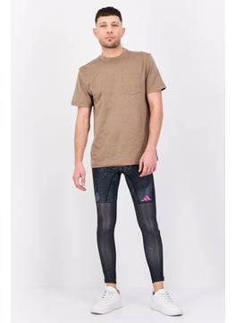 Adidas Men Tight Fit Training Leggings, Multicolor  - Image 4
