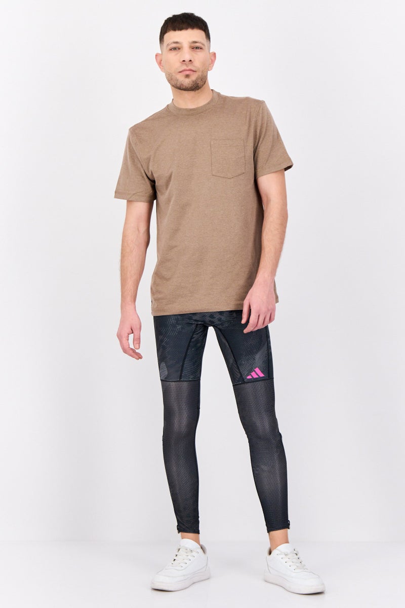 Adidas Men Tight Fit Training Leggings, Multicolor  - Image 4