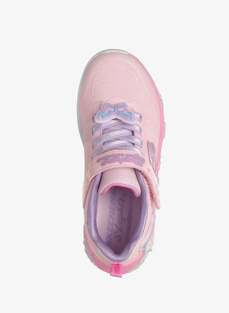 سكيتشرز Girls Butterfly Bliss Hook & Loop Sneakers