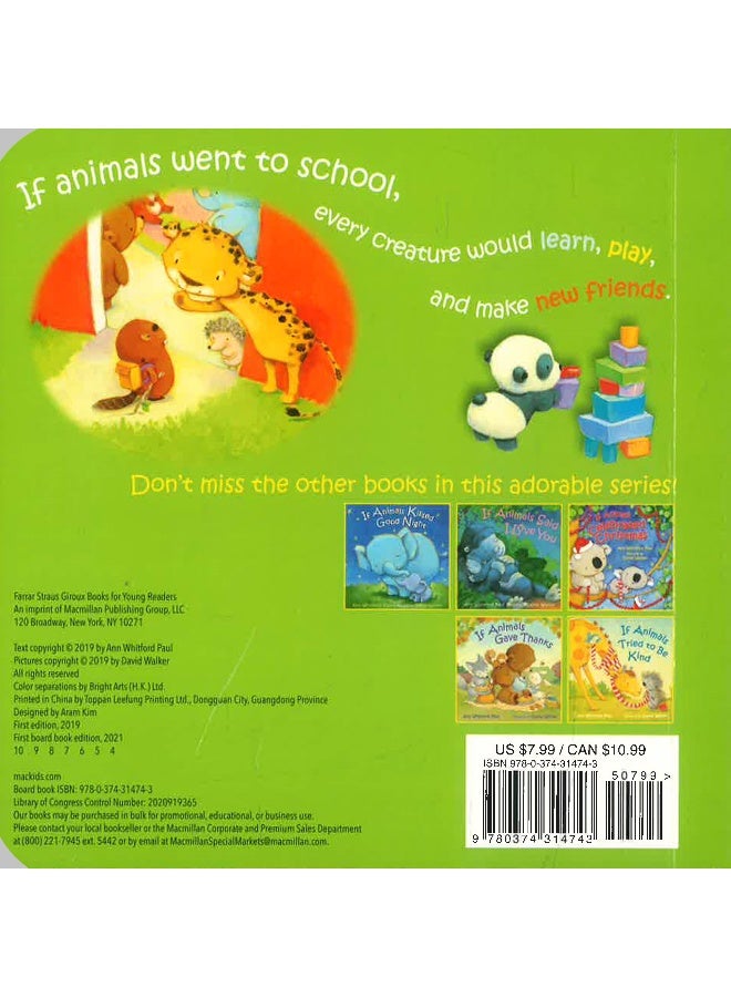 If Animals Kissed Good Night: If Animals Went To School  - Image 2