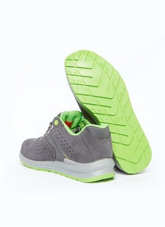 Gladiator Gladiator Steel toe Safety Shoes 6035 Green lace up low cut Boot  - Image 3