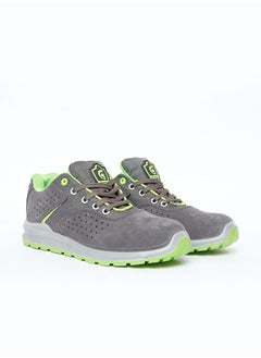 Gladiator Gladiator Steel toe Safety Shoes 6035 Green lace up low cut Boot  - Image 1