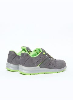 Gladiator Gladiator Steel toe Safety Shoes 6035 Green lace up low cut Boot  - Image 4