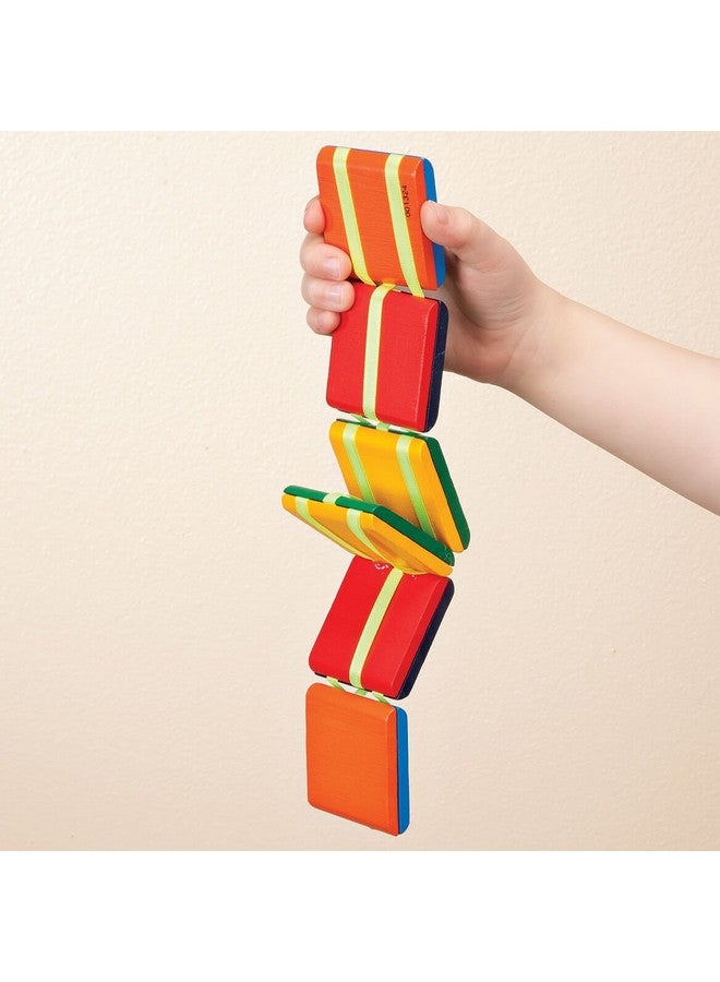 House of Marbles House of Marbles Jacob's Ladder, The Colourful Retro Wooden Flap Ladder, a Sensory Fidget Learning Toy with a Magical Illusion Effect, a Popular Classic for Birthday Party Goodie Bags  - Image 2