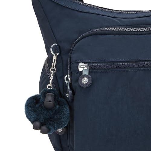 KIPLING KIPLING حقيبة كيبلينغ النسائية جابي، حقيبة يومية خفيفة الوزن، حقيبة كتف عادية، عبر الجسم، زرقاء، متوسطة أمريكية - Image 2