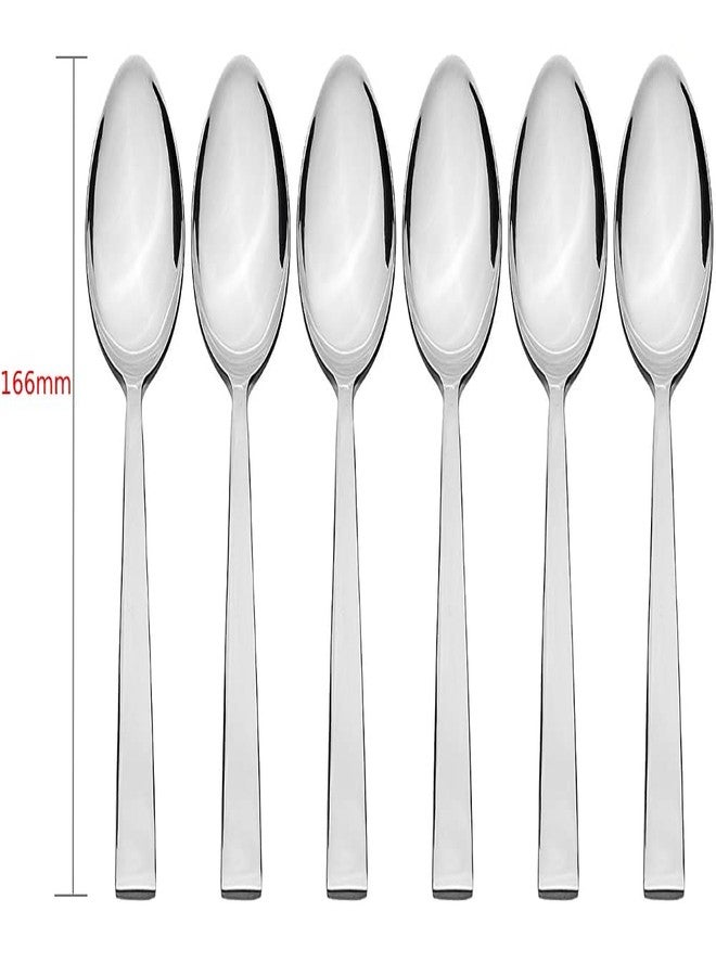 Liolis – The Indian Craftsman Stainless Steel Dinner Table Spoon Set (Spoon & Fork Set 24 Pieces, Small) - Image 2