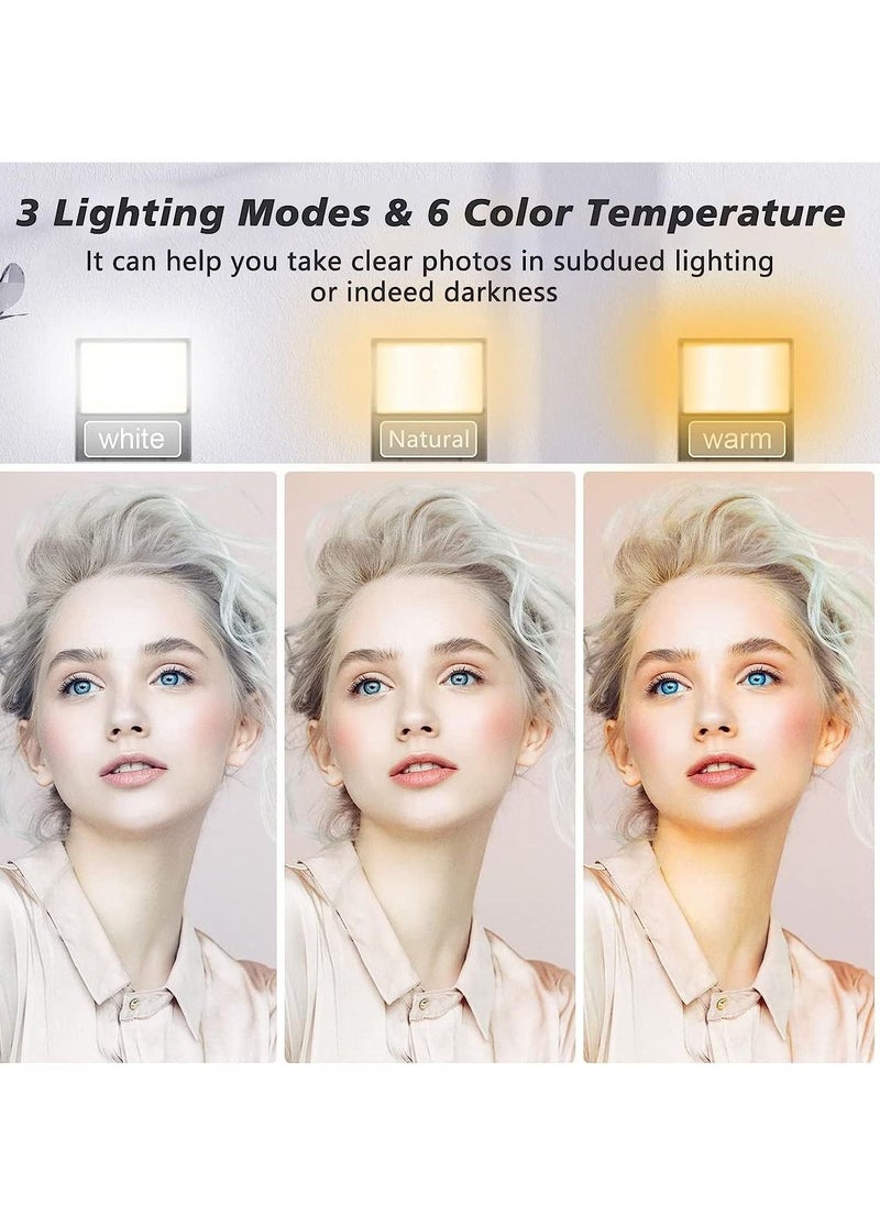 ELTRAZONE Selfie Stick Tripod With Fill Light，Extendable Bluetooth Selfie Stick With Wireless Remote,Compatible With Most Android & IPhone IOS Device (C) - Image 2