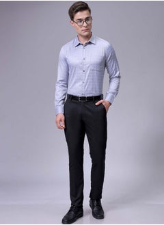 The Indian Garage Co Men Slim Fit Striped Full Sleeves Cutaway Collar Formal Shirt  - Image 5