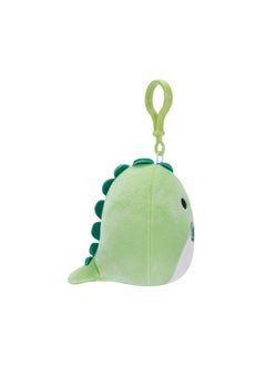 Squishmallows 3.5 inch Little Plush Clip-on Danny Green Dino W/Bowtie , Officially Licensed Kellytoy Plush Toy, Colorful Soft Toy, Gift for Kids, Girls & Boys Washable Squishy Stuff Toy Multicolor All Age  - Image 3