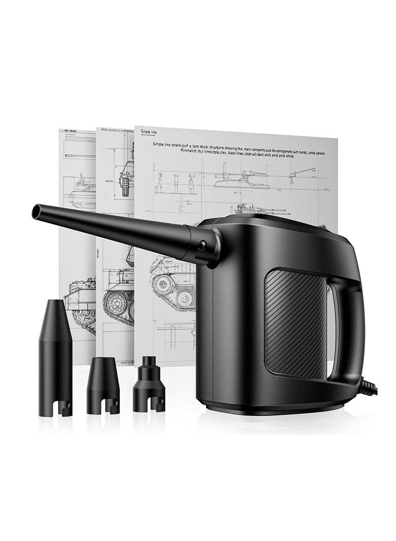 M MIAOYAN Compressed air dust collector, electric air dust collector, super powerful air blower dust collector, electric dust collector for laptops, pc cleaning kit, electronics and home cleaning, dust collector replacement air cans - Image 5