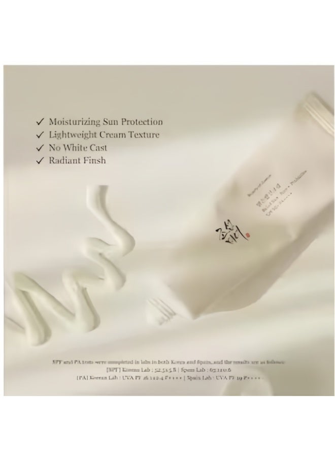 كريم حماية من الشمس Relief Sun Rice + البروبيوتيكس للوجه للترطيب مع SPF 50 PA++++ كريم حماية من الشمس كوري للبشرة 50 مل 50 مل - Image 4