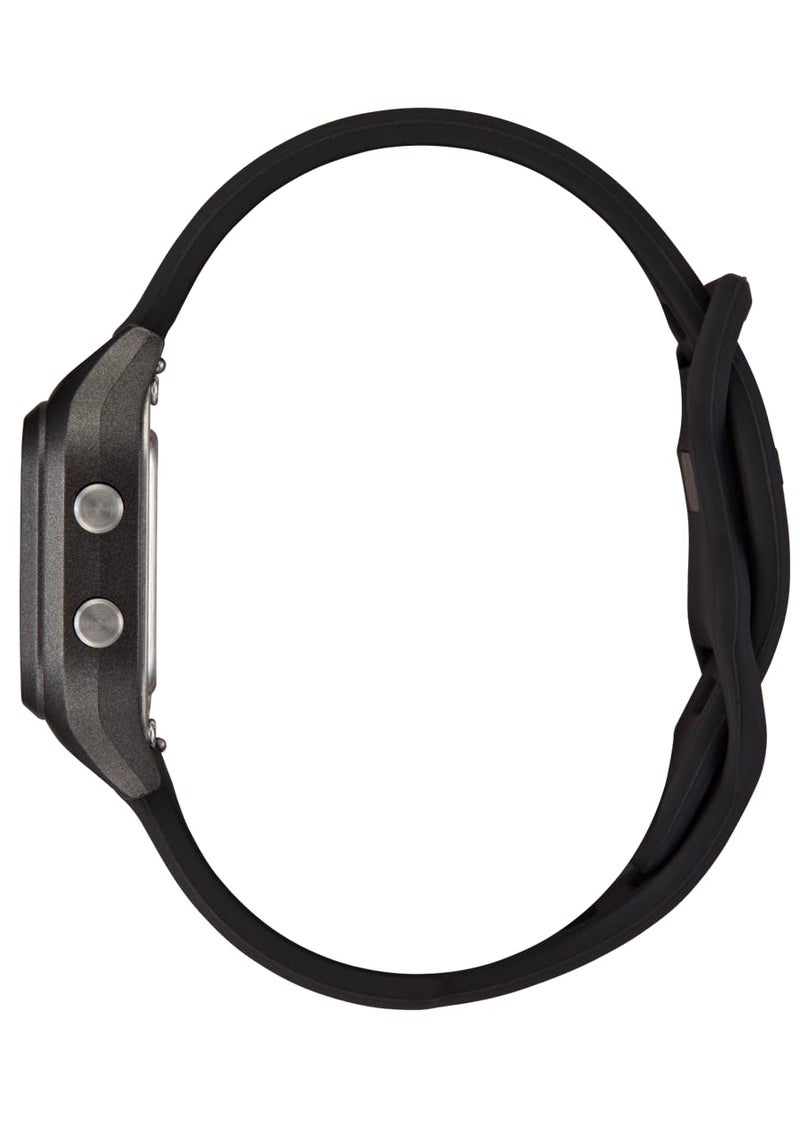 NIXON Ripper A1399 - Black/Black - 100m Water Resistant Men's Digital Sport Watch (36.5mm Face, 20mm Silicone Band) - Made with Recycled Ocean Plastics - Image 3