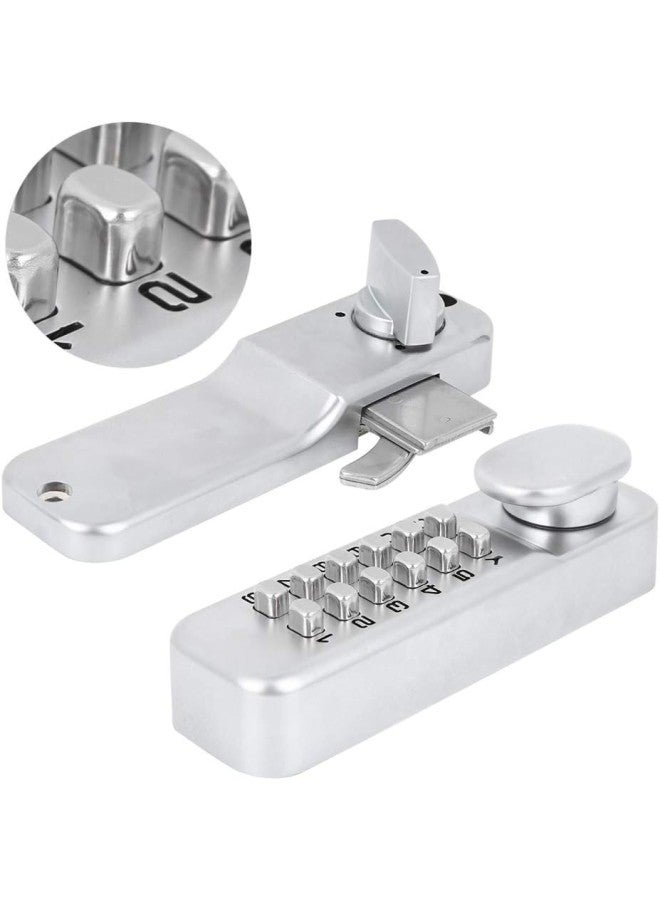 klarako 1‑11 Digitals Mechanical Password Door Lock Set, Zinc Alloy Sliding Swing Password Combination Keyless Entry Door Lock for Home, Office (Need a Door Frame if Installed on Glass Door)  - Image 2