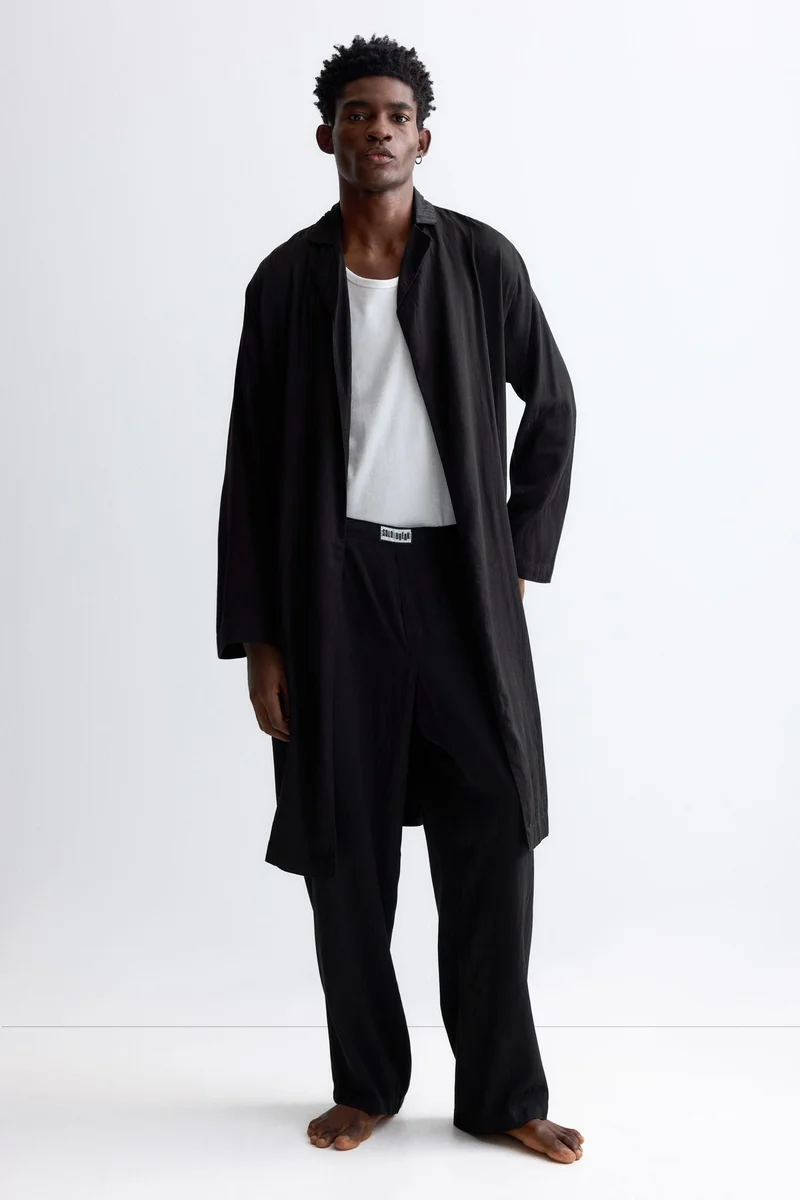 H&M Jacquard-weave dressing gown