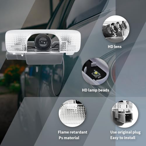 akarin LED Car Door Logo Lights Compatible for is F/is200t/is250 f sport/is300/is350/is350 f sport/is500 2015-2024 Courtesy Projector Laser Welcome Lamp Puddle Lights Kit Car Accessories (is 2015-2024) - Image 3