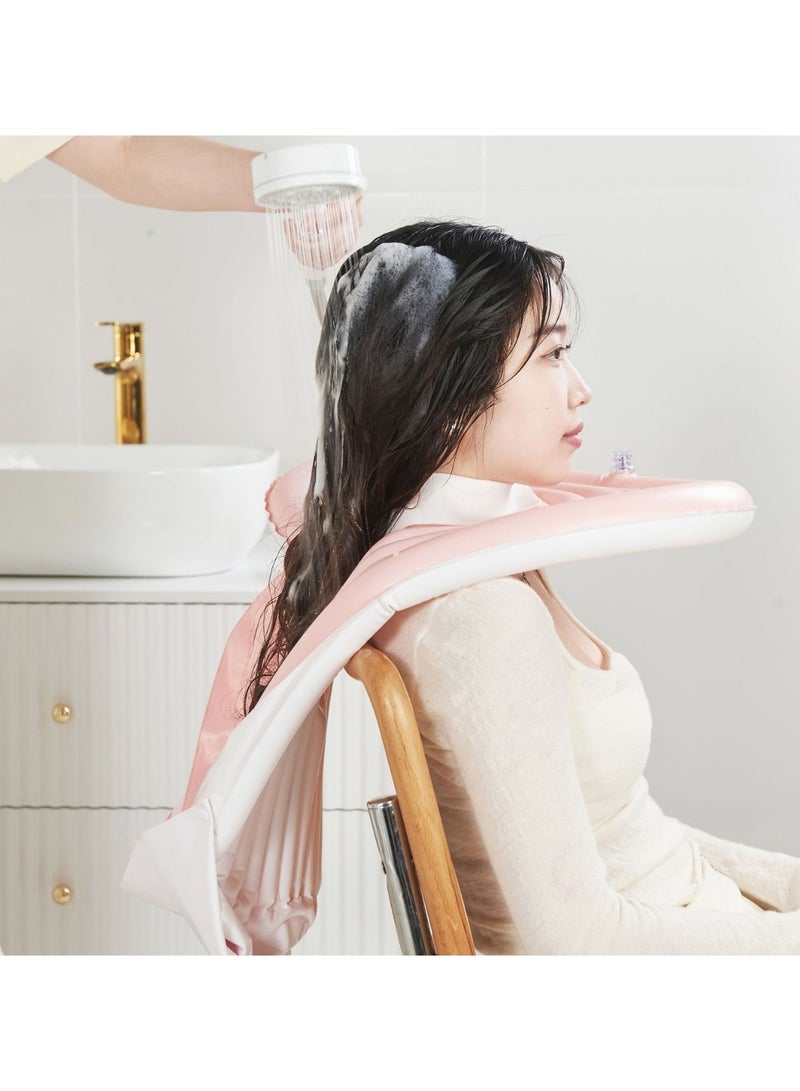 general Inflatable adult self-shampooing pregnant women shampoo elderly patients disabled hair care home lying wash sitting shampoo basin - Image 3