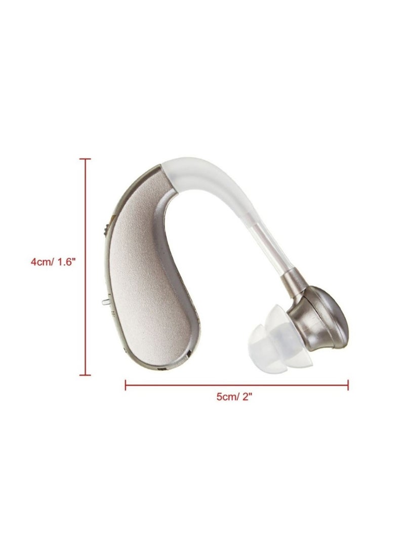 Generic - Bluetooth Rechargeable Hearing Aid, Digital Sound Amplifier with Noise Reduction, USB Charging, Adjustable Modes & Volume, for Seniors & Adults - Image 1