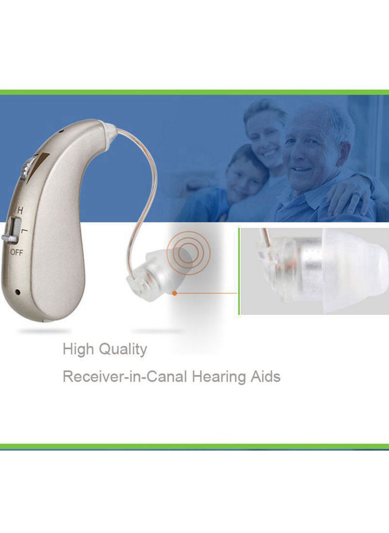 Generic - Bluetooth Rechargeable Hearing Aid, Digital Sound Amplifier with Noise Reduction, USB Charging, Adjustable Modes & Volume, for Seniors & Adults - Image 1