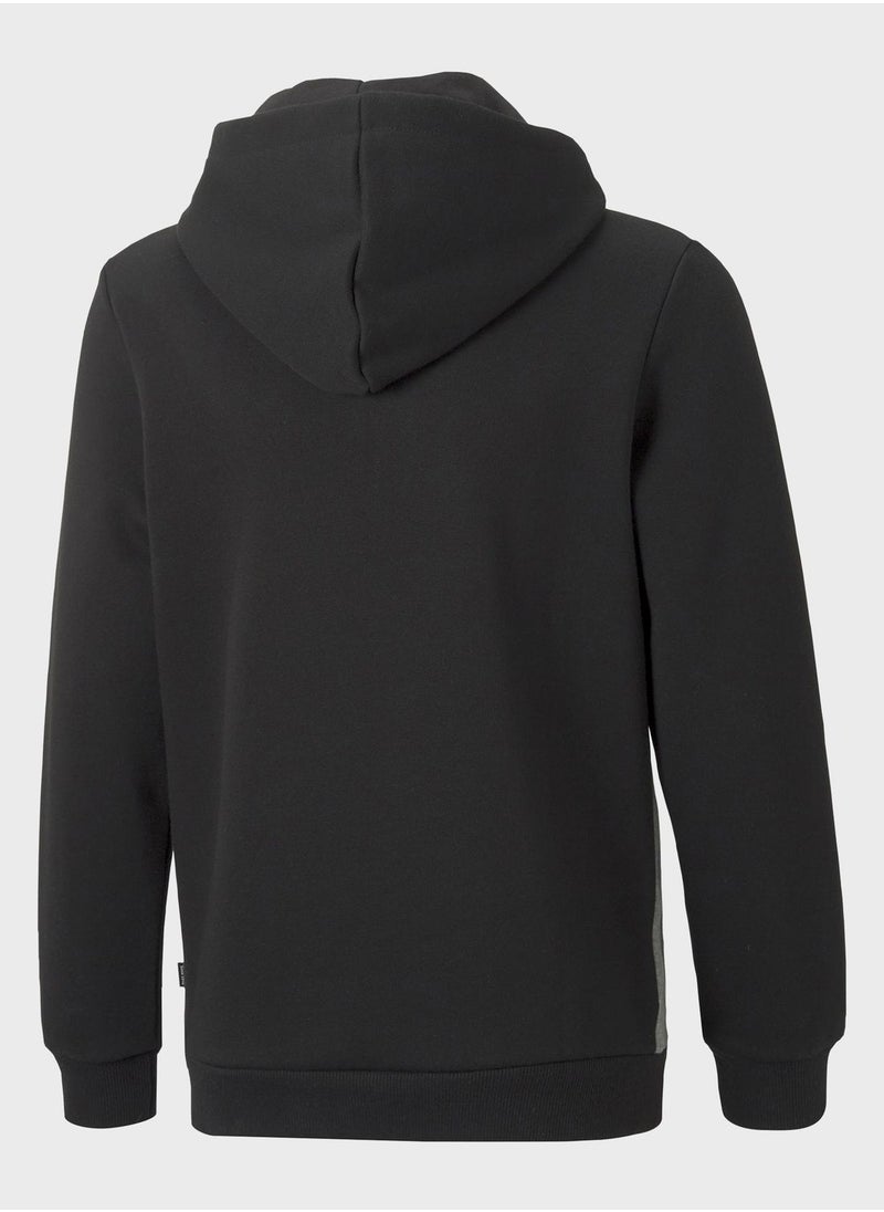 PUMA - Kids Essential Block Hoodie Fl - Image 1