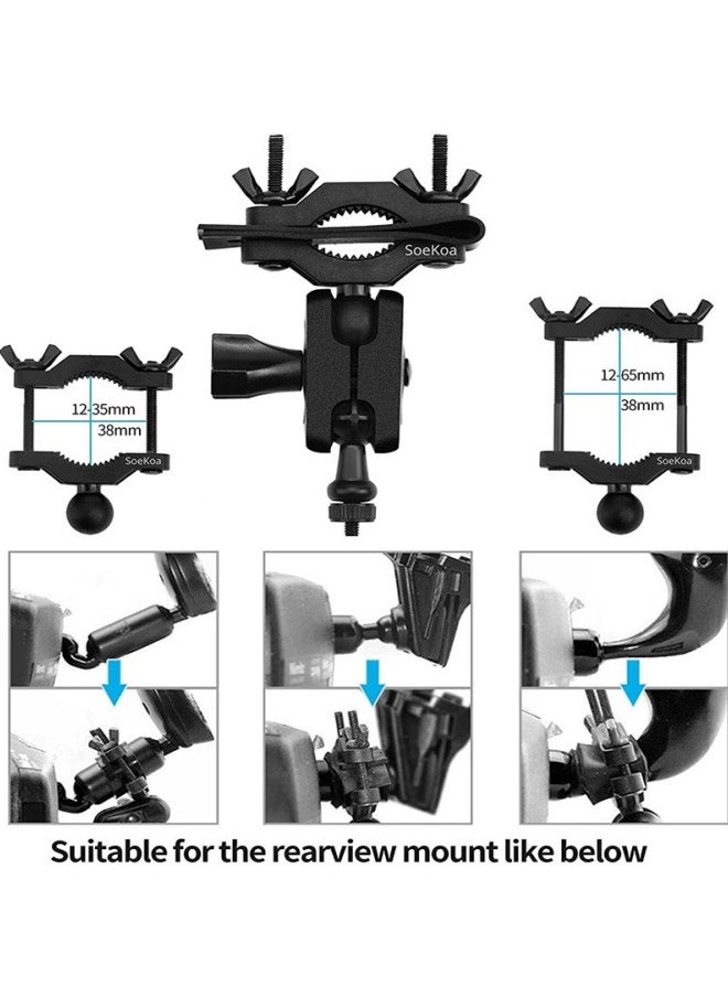 FPC - 360 Degrees Rotating Car Rearview Mirror Driving Recorder Bracket Holder for YI Cam DVR Camera DVRs Mount Bracket New - Image 1
