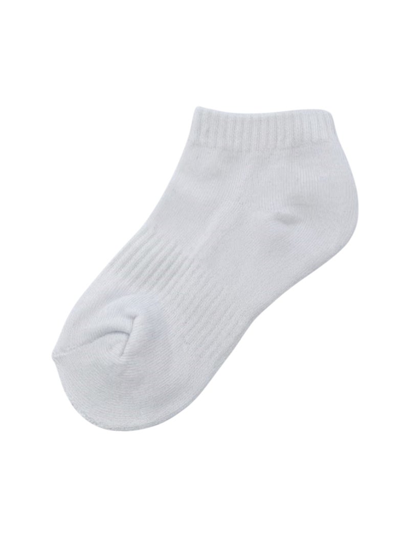 victor and jane White Cushioned Footbed Sports Trainers Socks 3 Pairs - Image 2