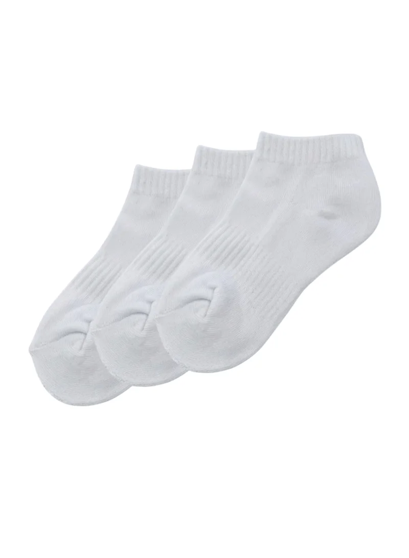 victor and jane White Cushioned Footbed Sports Trainers Socks 3 Pairs
