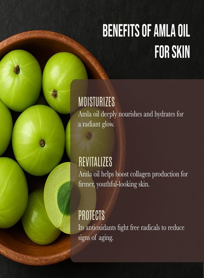 Renewalize Virgin Organic Amla Oil/Gooseberry – 4 fl oz | Cold Pressed, Unrefined from India | Hair Growth & Shine, Skin Hydration & Anti-Aging Support | Pure Natural Carrier Oil - Image 5